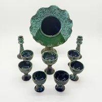 مجموعه ظروف هفت سین 10 پارچه مدل رو میزی کد a54