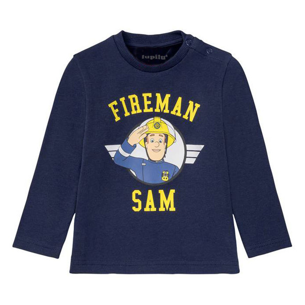 تی شرت آستین بلند پسرانه لوپیلو مدل سام آتش نشان