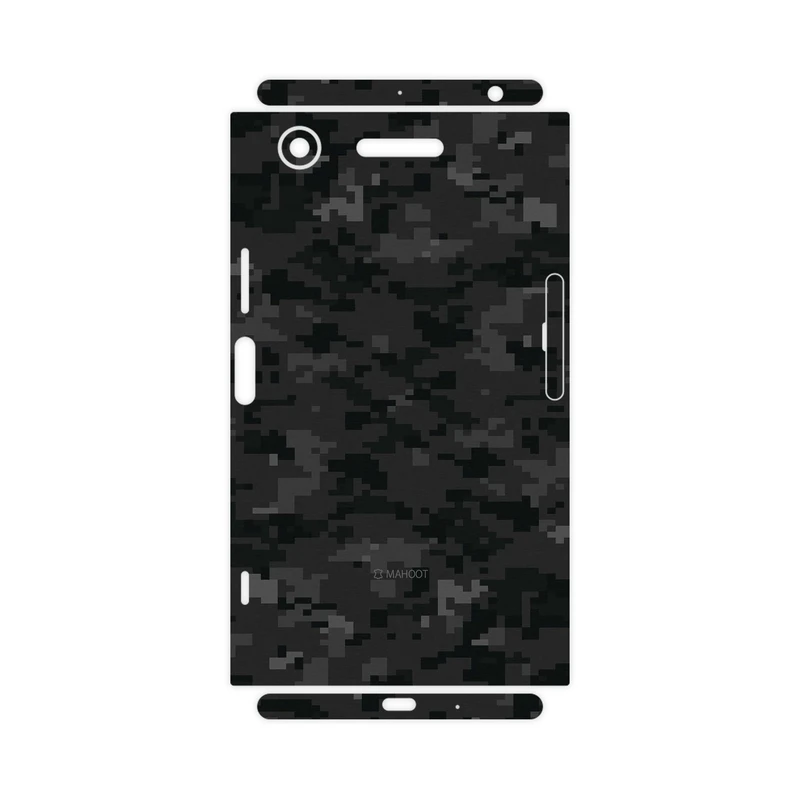 برچسب پوششی ماهوت مدل Night-Army-Pixel-FullSkin مناسب برای گوشی موبایل سونی Xperia XZ1