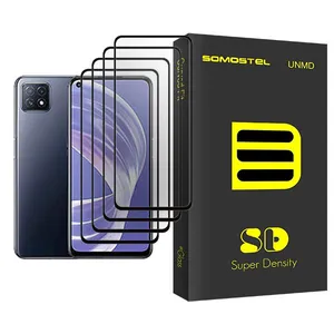 Somastel SD Glass MIX004 Screen Protector For Oppo A73 5G Pack Of 4