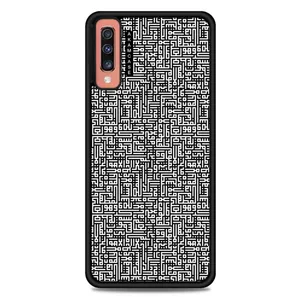 AKAM AMC-WSGA70-DOODLE19 Cover For Samsung Galaxy A70