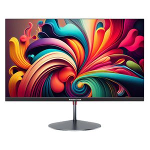 مانیتور 24 اینچ مسترتک مدل VL249HS ، رزولوشن FullHD، پنل IPS، نرخ بروزرسانی 75 هرتز، با نسبت تصویر 16:9، دارای اسپیکر داخلی، دارای پورت HDMI و DisplayPort و USB 