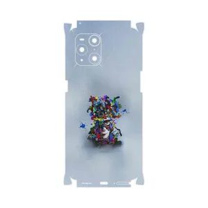MAHOOT Collage of surreal Portrait of Women 4-FullSkin Cover Sticker for Oppo Find X3 Pro