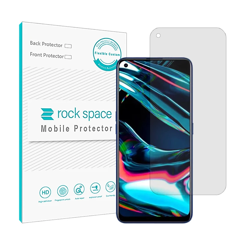 محافظ صفحه نمایش شفاف راک اسپیس مدل Hygel مناسب برای گوشی موبایل ریلمی 7 Pro