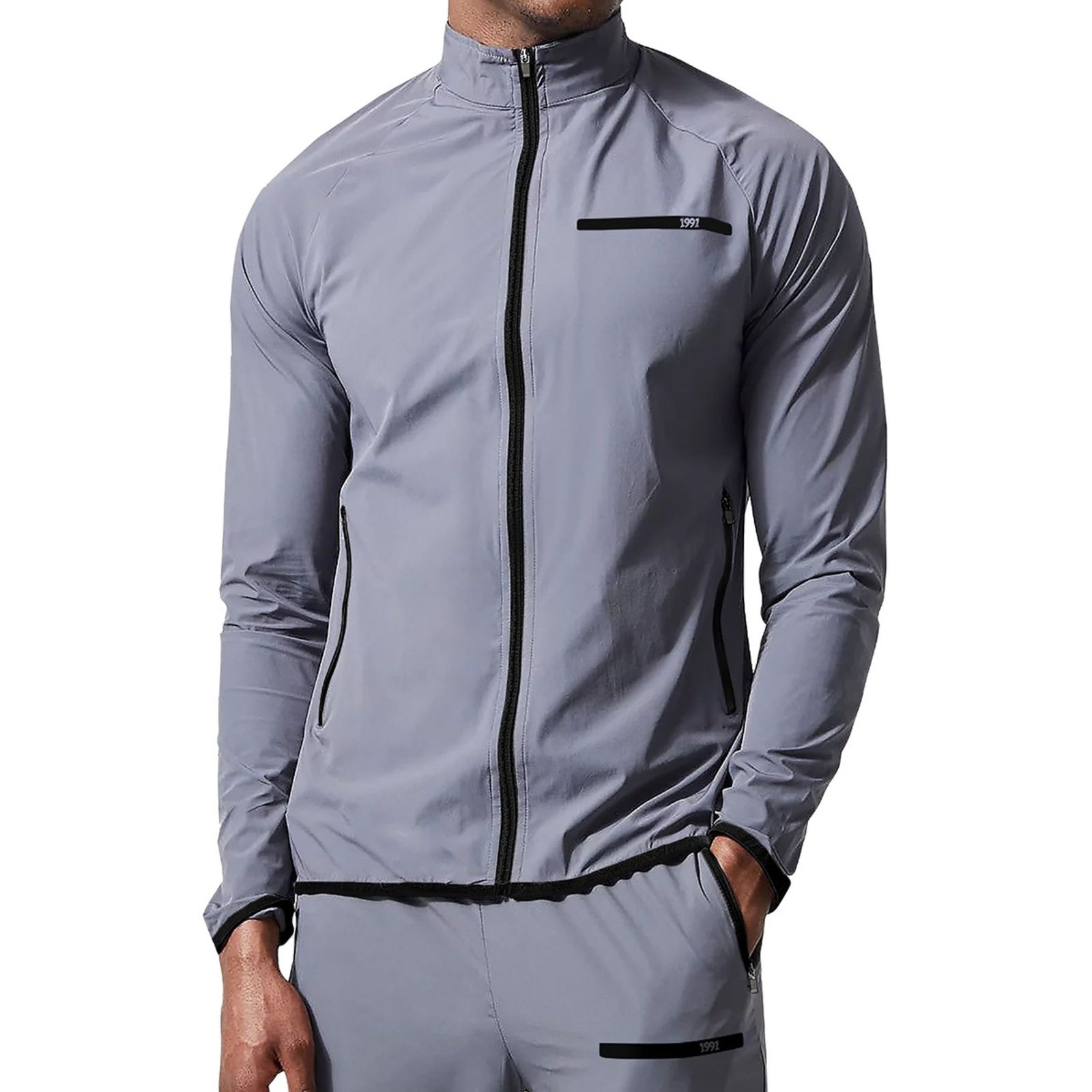 سویشرت ورزشی مردانه نوزده نودیک مدل GK1938 G -  - 1