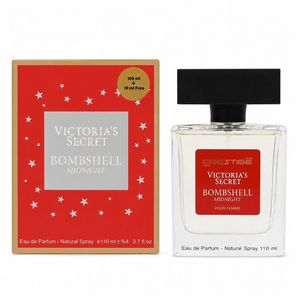 ادوپرفیوم زنانه نیو پرستیژ کالر مدل Victoria's Secret Bombshell Midnight با رایحه شیرین و میوه ای حجم 110 میلی‌لیتر
