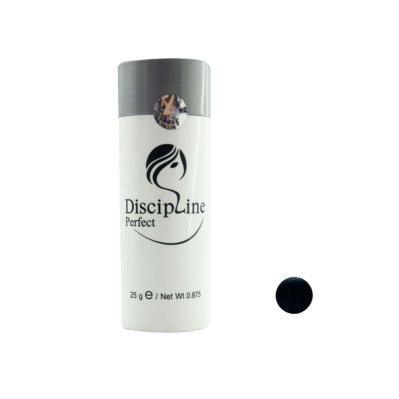 پودر پر پشت کننده دیسیپلین شماره 1.0 وزن 25 گرم رنگ مشکی