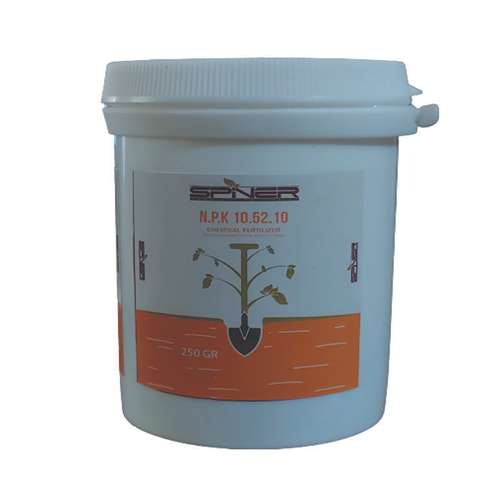 کود فسفر بالا NPK 10 52 10+ TE اسپینر مدل SA571 وزن 250 گرم