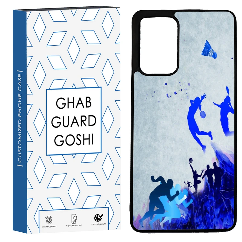 کاور قاب گارد گوشی طرح بدمینتون کد TPU-114 مناسب برای گوشی موبایل سامسونگ Galaxy A72