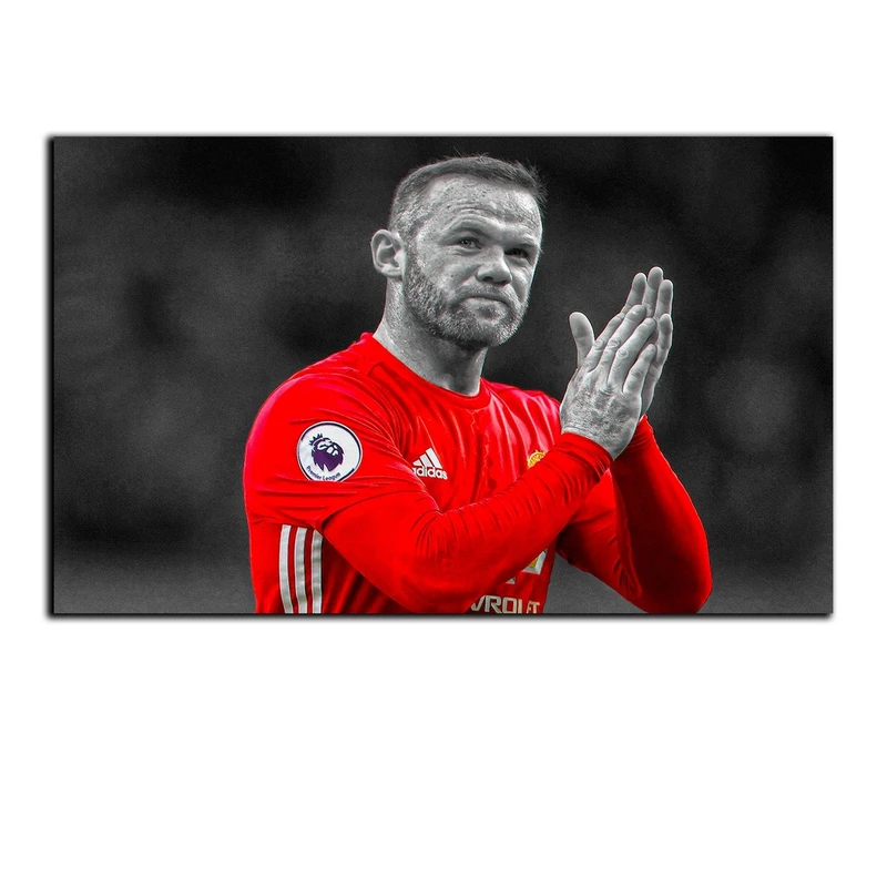 تابلو شاسی بکلیت طرح بازیکن فوتبال وین رونی تیم منچستر یونایتد مدل SH-S7093