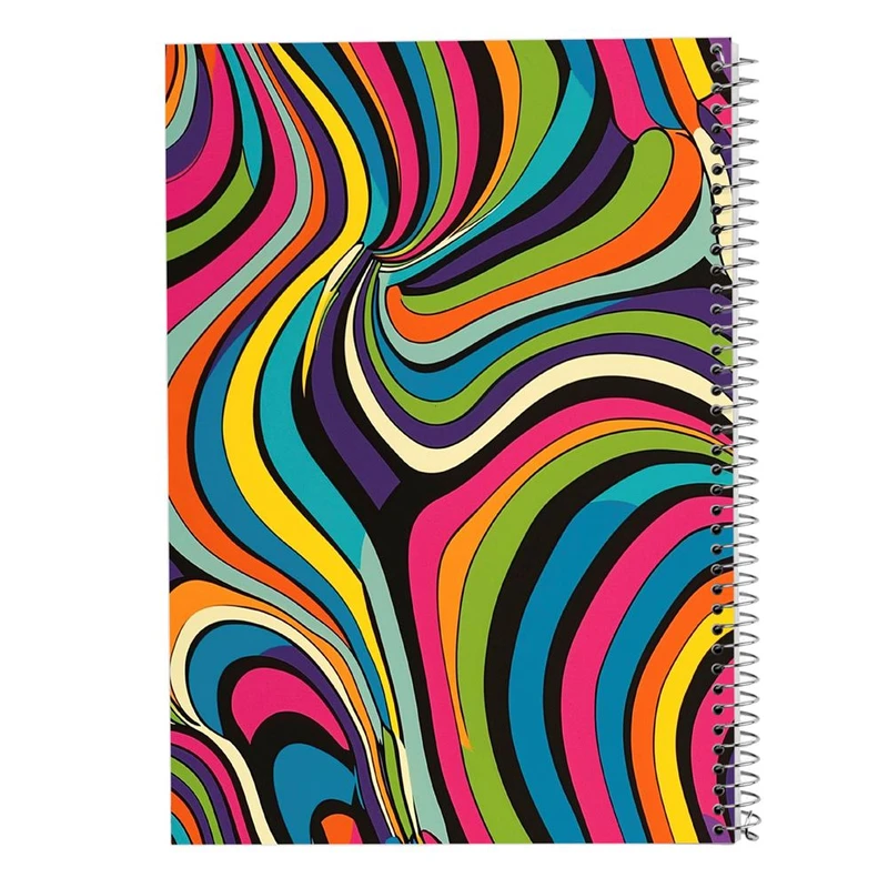 دفتر ژورنال نویسی 50 برگ مدوپد مدل نقطه ای طرح اشکال فانتزی کد DF16205