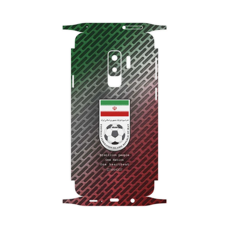 برچسب پوششی ماهوت مدل Iran-National-Football-Team-FullSkin مناسب برای گوشی موبایل سامسونگ Galaxy S9 Plus