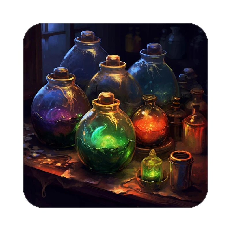 زیر لیوانی کاکتی طرح هری پاتر Harry Potter مدل mp44341