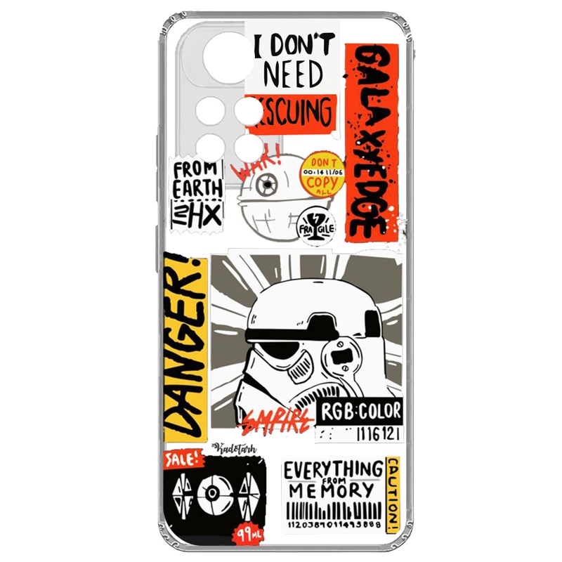 کاور طرح Star War مناسب برای گوشی موبایل شیائومی Note 11 4G/Note 11s 4G