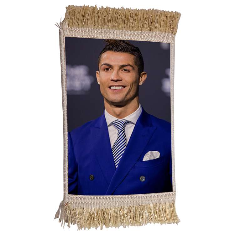 فرش ماشینی دیوارکوب مدل رونالدو کد 462