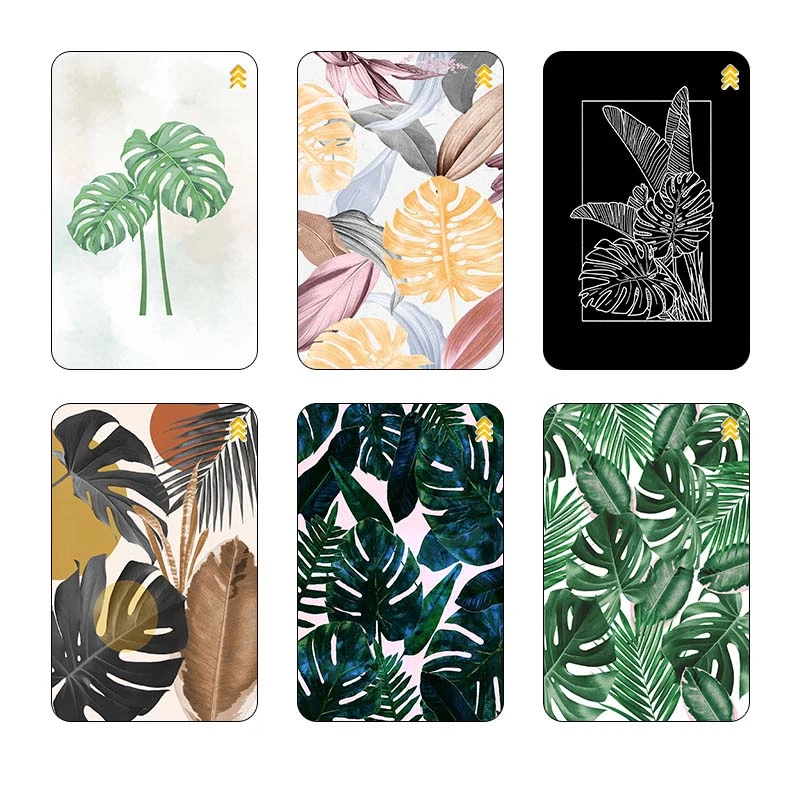 استيکر کارت کارنيکا طرح گل استوایی کد 26310 مجموعه 6 عددی