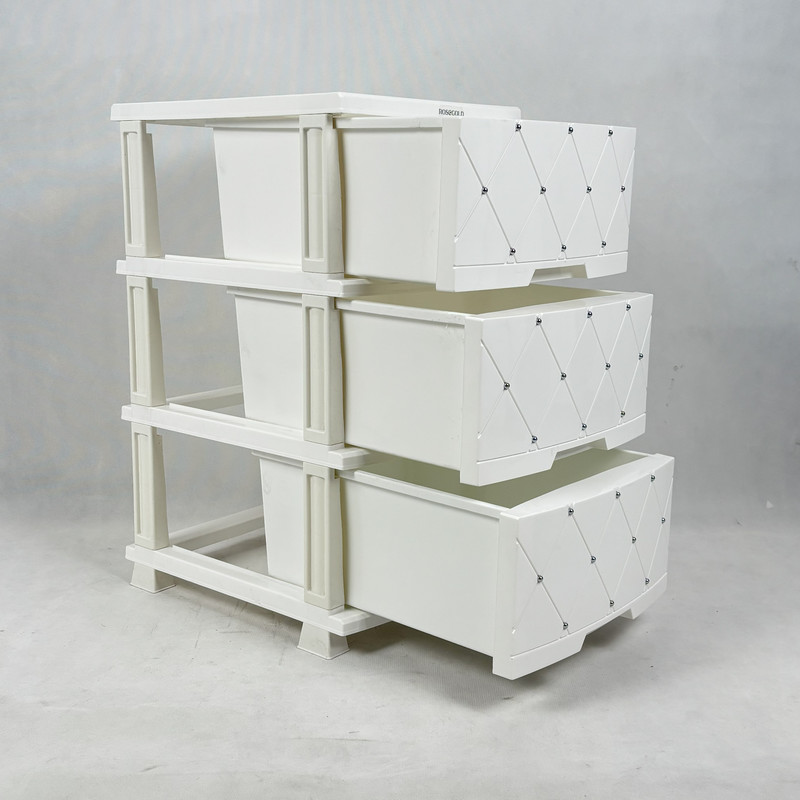 فایل کشویی رزگلد مدل نگین دار کد R713