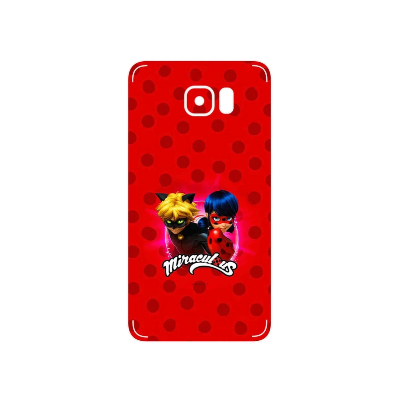 برچسب پوششی ماهوت مدل Ladybug and Cat Noir مناسب برای گوشی موبایل سامسونگ Galaxy Note 5
