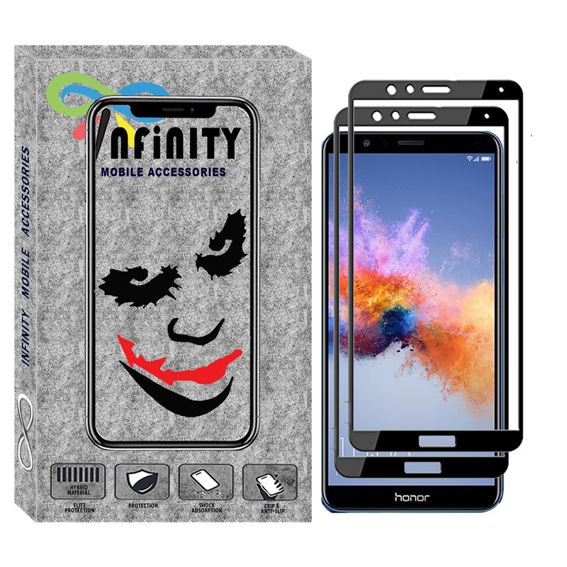 محافظ صفحه نمایش اینفینیتی مدل Inf-02 مناسب برای گوشی موبایل آنر 7X بسته دو عددی