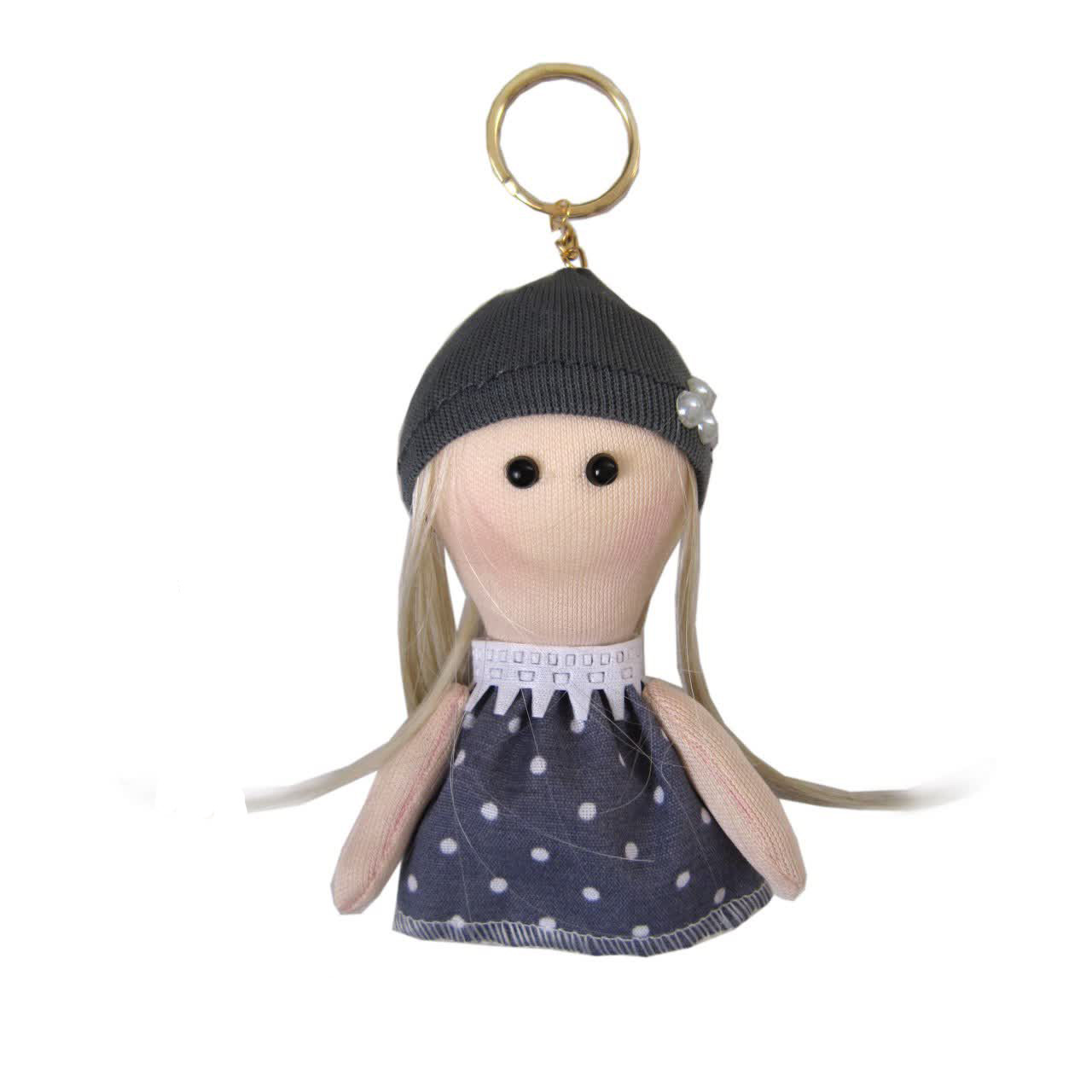 جاکلیدی دخترانه مدل عروسک روسی کد GRY104