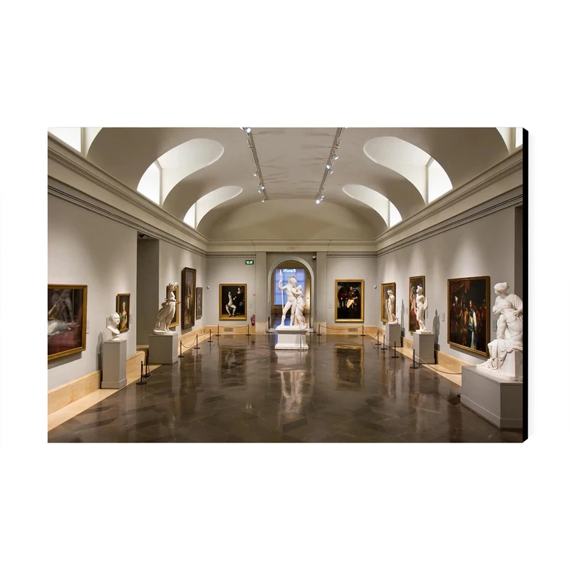 تابلو شاسی عرش طرح گردشگری اسپانیا مدل موزه دل پرادو کد As6390
