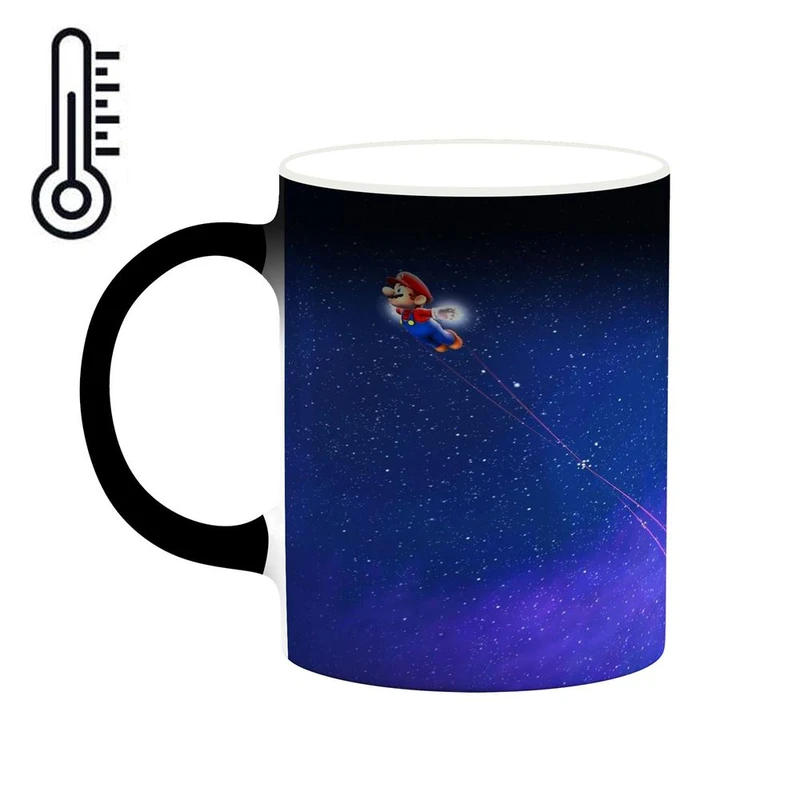 ماگ حرارتی کاکتی مدل بازی سوپر ماریو Super Mario Galaxy کد mgh30584