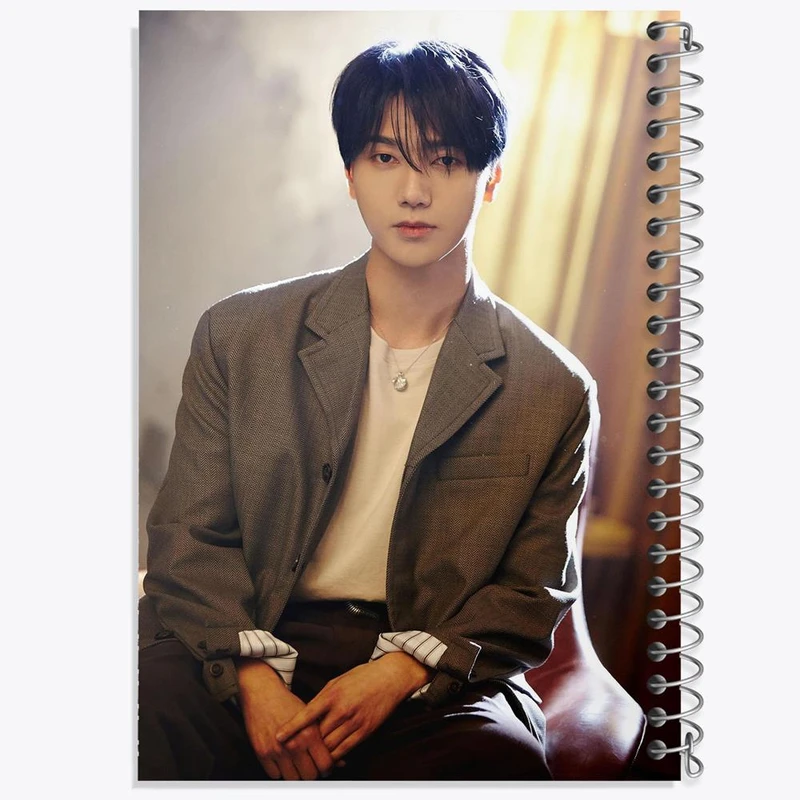 دفتر مشق 100 برگ خندالو طرح یسونگ گروه سوپر جونیور Super Junior کد 12170