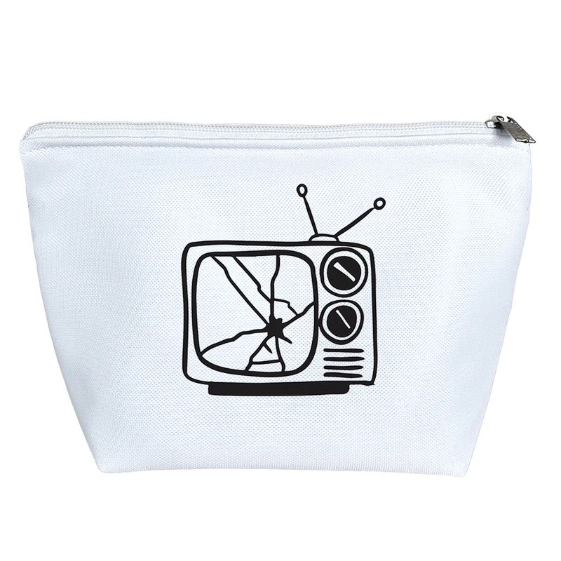 کیف لوازم آرایش دخترانه خندالو مدل تلویزیون شکسته کد 6907