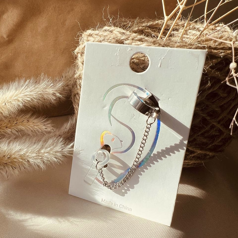 پیرسینگ گوش مدل حلقه کد bs