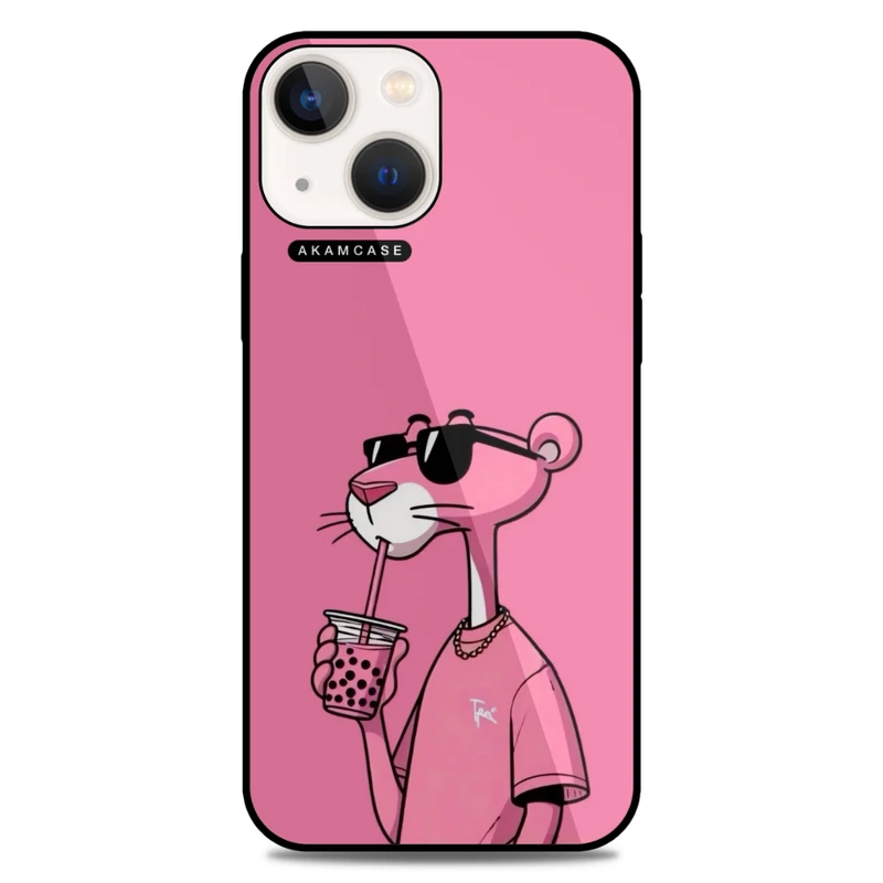 کاور آکام مدل AMC-WA13-PINK PANTHER12 مناسب برای گوشی موبایل اپل iPhone 13