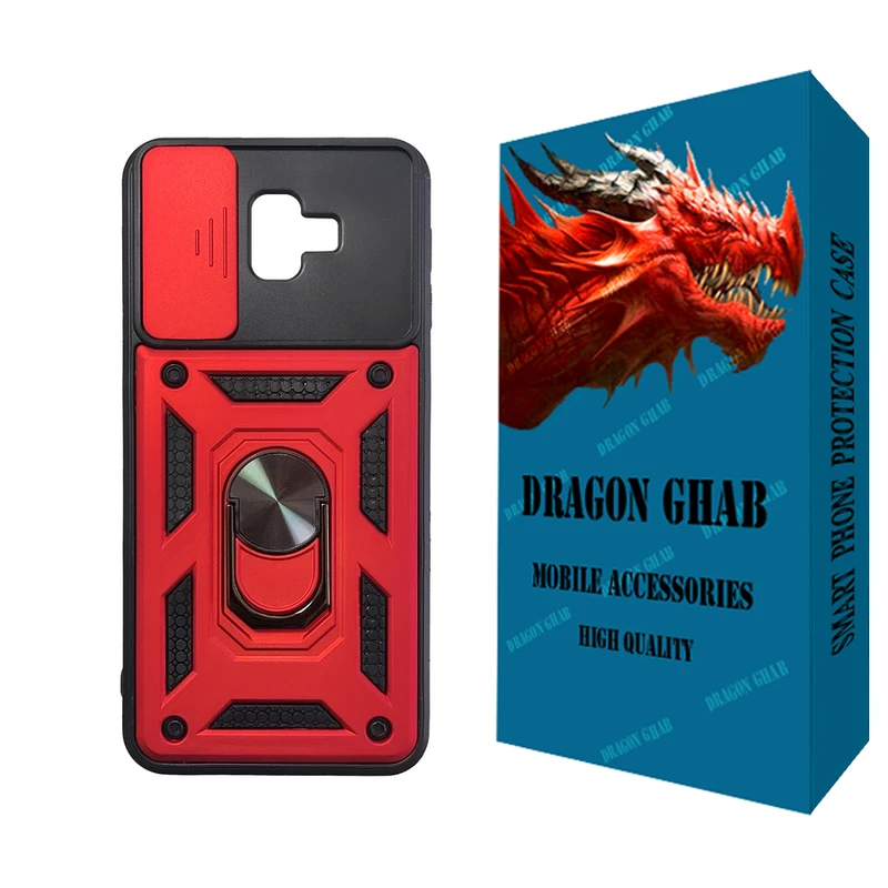 کاور دراگون قاب مدل بتمنی مناسب برای گوشی موبایل سامسونگ Galaxy J6 plus