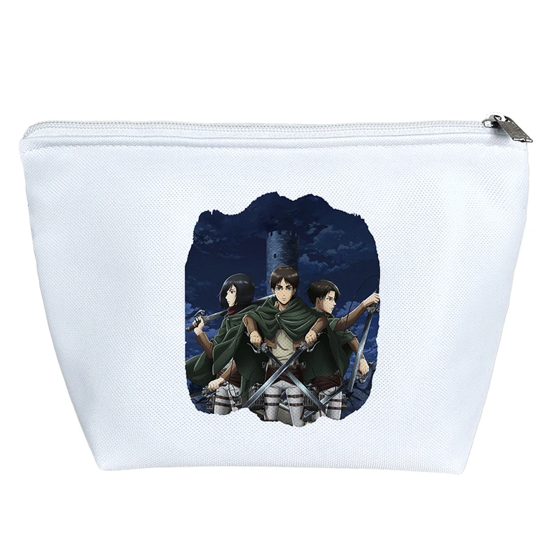 کیف لوازم آرایش دخترانه خندالو مدل لیوای و ارن و میکاسا انیمه اتکآن تایتان کد 987