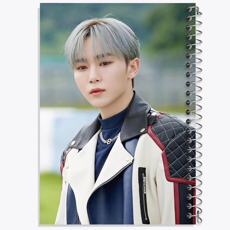 دفتر مشق 50 برگ خندالو مدل سونگ کوان گروه سونتین Seventeen کد 21618