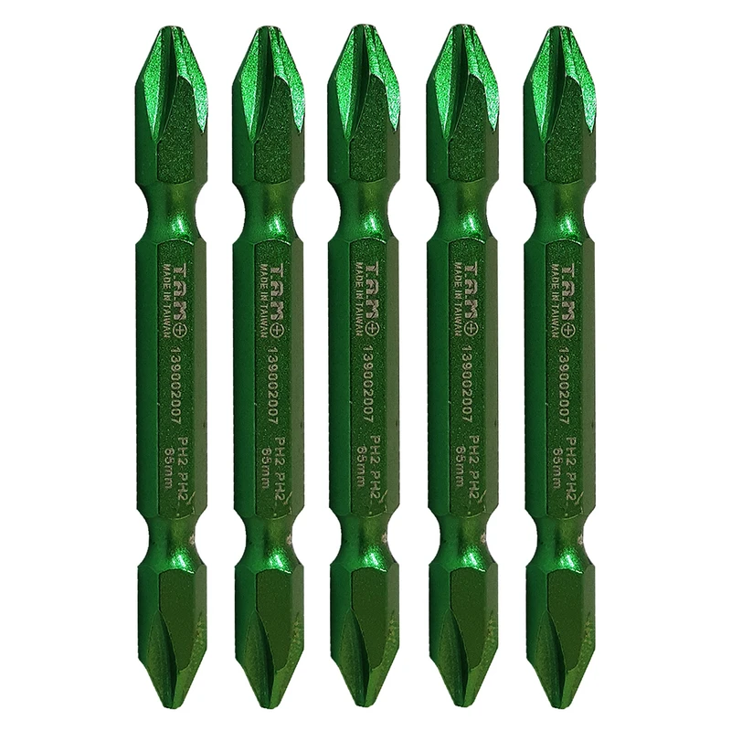 سری پیچ گوشتی دو سر چهار سو تام مدل HT - 0065 مجموعه 5 عددی 