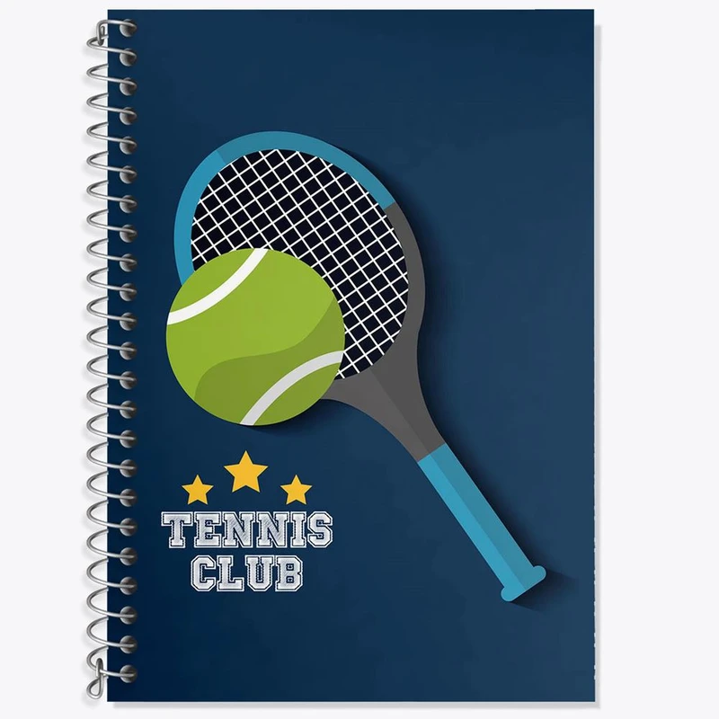 دفتر لغت 50 برگ خندالو مدل تنیس Tennis کد 26626