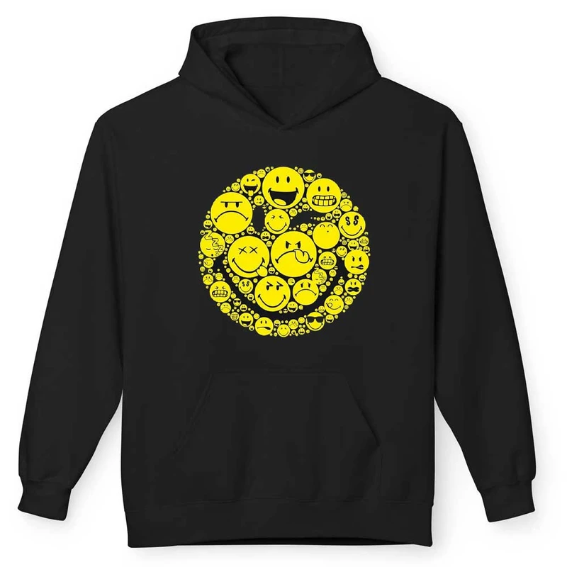 هودی مردانه پاد آفرین مدل بامزه ایموجی کد 1096