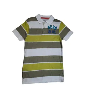 پولوشرت آستین کوتاه مردانه مدل راه راه