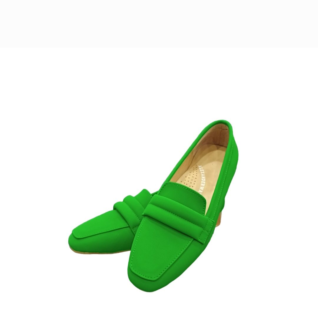کفش زنانه مدل بالشتی رنگ سبز -  - 9