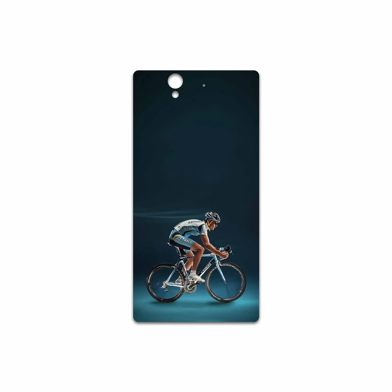 برچسب پوششی ماهوت مدل Road cycling مناسب برای گوشی موبایل سونی Xperia X