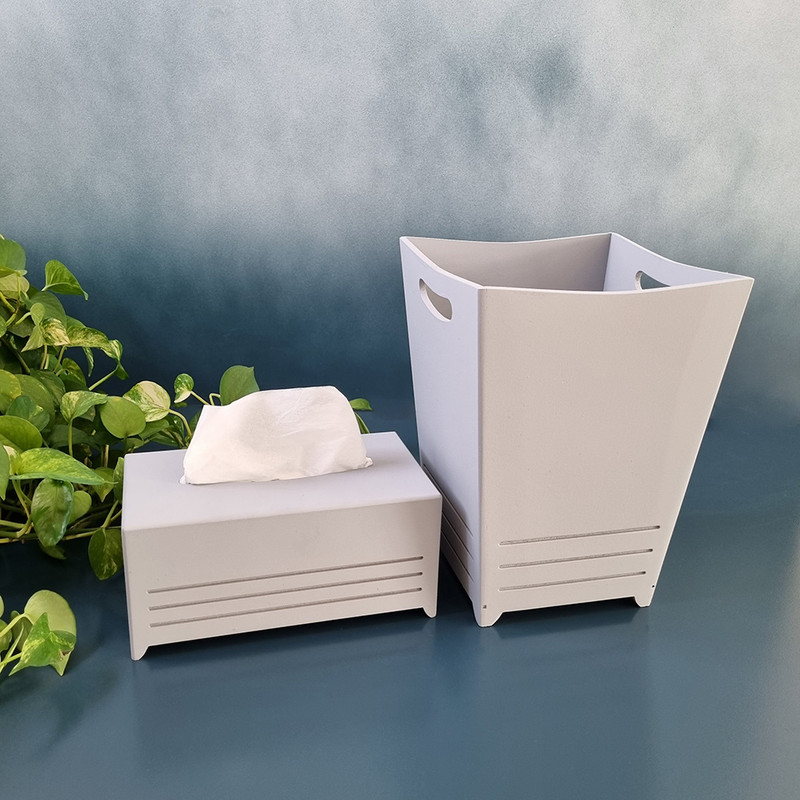 ست سطل و جای دستمال مدل مرجان ست سطل و جای دستمال مدل مرجان