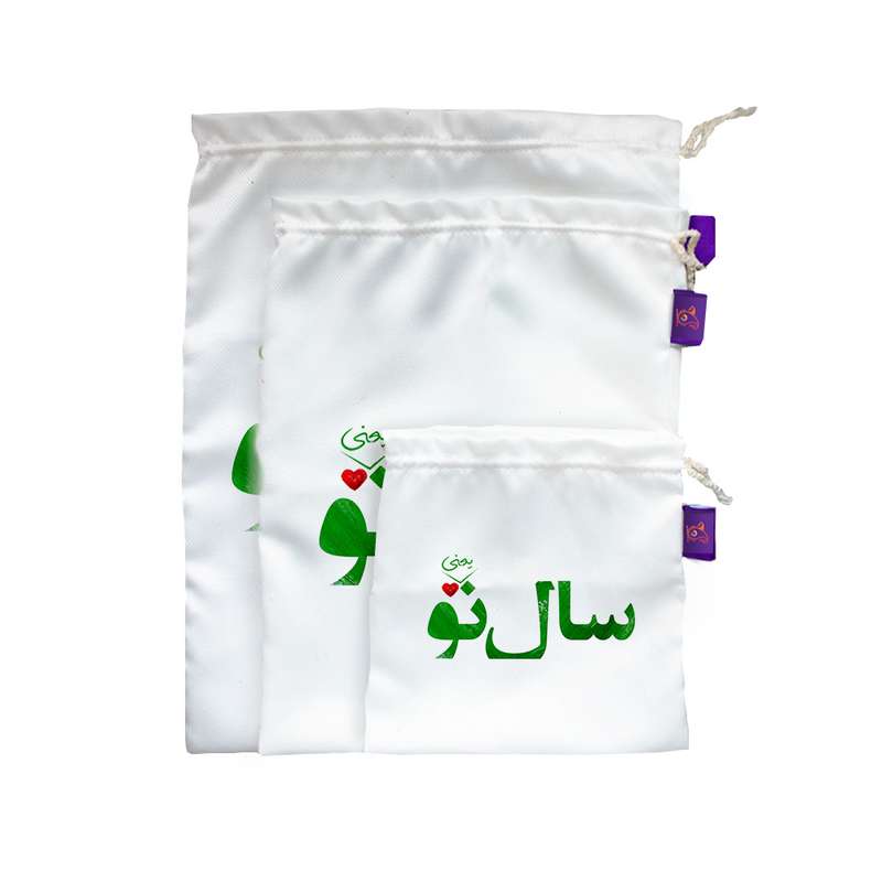 کیسه نان و سبزی ترمه طراحان ایده مدل سال نو یعنی تو کد trm112 مجموعه سه عددی