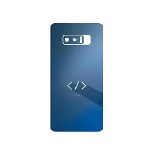 MAHOOT Minimal Coding icon Cover Sticker for Samsung Galaxy Note 8