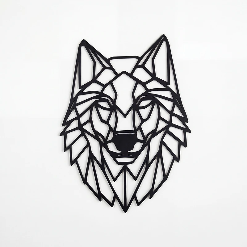 دیوارکوب دیزانور طرح گرگ مدل 30 کد A070