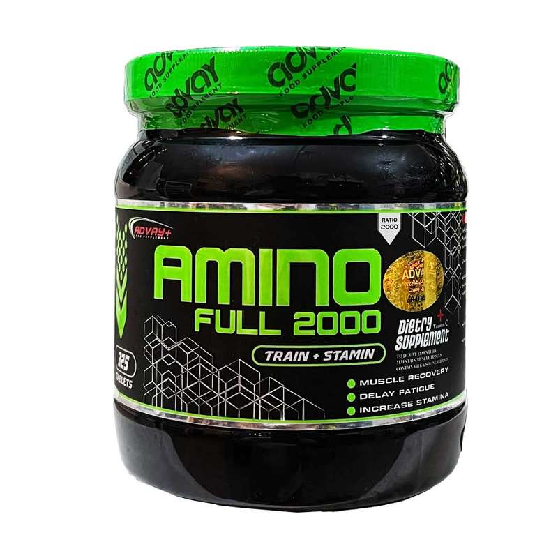 قرص آمینو فول 2000 ادوای بسته 325 عددی