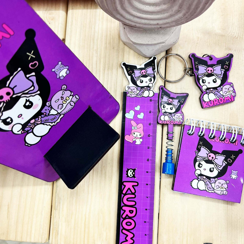 بسته لوازم تحریر مدل کورومی کد 074 بسته 5 عددی