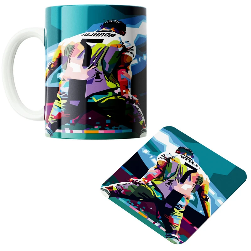 ست ماگ به همراه زیر لیوانی پاد آفرین کد 238 