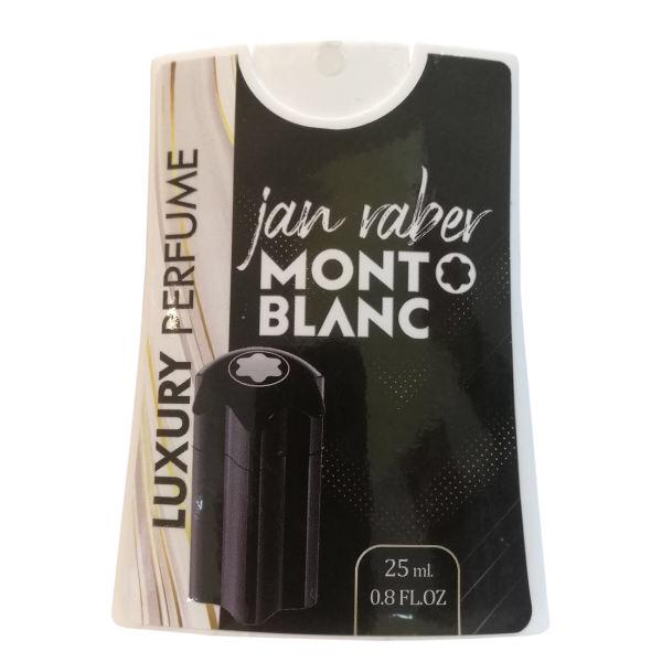 عطر جیبی مردانه جانرابر مدل MONT BLANC EMBLEM حجم 25 میلی لیتر