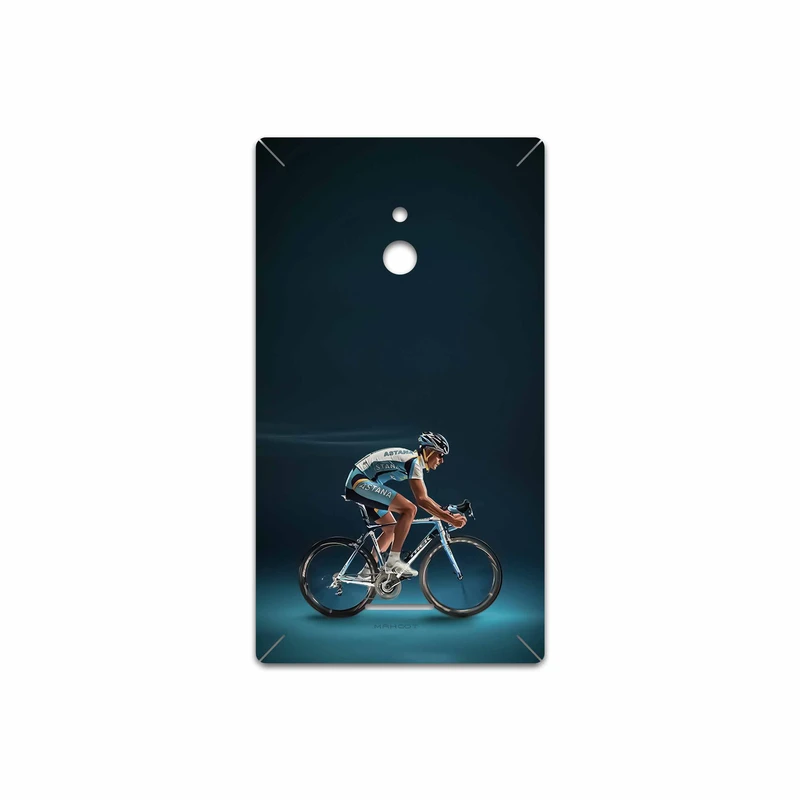 برچسب پوششی ماهوت مدل Road cycling مناسب برای گوشی موبایل نوکیا XL