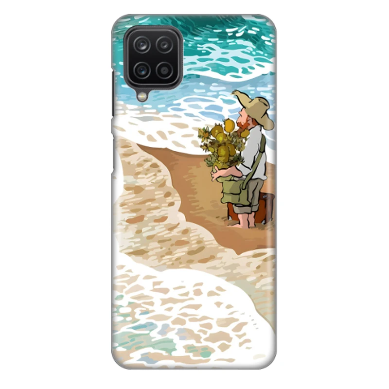 کاور طرح مرد و دریا کد DIMO-055 مناسب برای گوشی موبایل سامسونگ Galaxy F62 / Galaxy M62