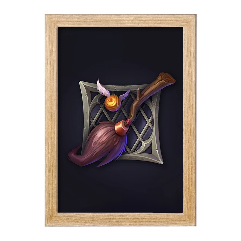 تابلو خندالو مدل هری پاتر کد F867